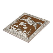 12 Repro 1880sミントン·モチャ·バード·シリーズの中で7位 タイル (側面)