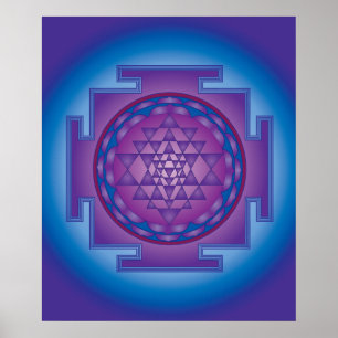 12 SRI YANTRA - TRANSCENDENCE ポスター