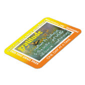 12 step gratitude magnet 26 butterflies マグネット (左側)