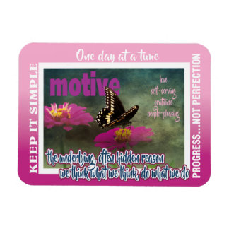 12 step motives magnet 26 butterflies マグネット