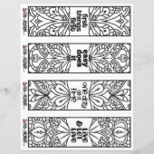 12-Step Slogans Bookmarks (正面)