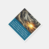 12 Step Surrender Flag | Custom AA Prayer スタンダードカクテルナプキン (角)