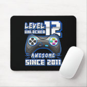 12 Unlocked 素晴らし 2011ビデオゲーム12誕生日 マウスパッド (マウス)