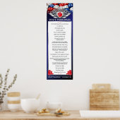 12"x36"サイコロ原則ポスター ポスター (キッチン)