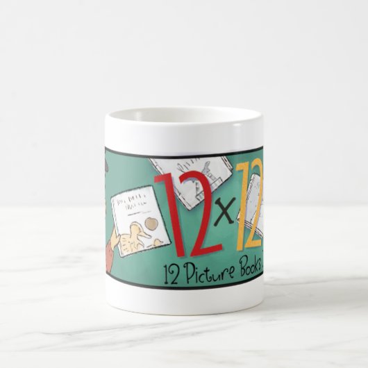 12 x 12バナーマグカップ4 コーヒーマグカップ (中央)