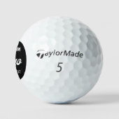 12 x TaylorMade TP5 Custom Logo Golf Balls ゴルフボール (ロゴ)