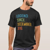 12 Years Old  12th Bday Boys Legend Since December Tシャツ (正面)