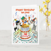 12 yr oldのためのバースデー・カード カード (黄色い花)