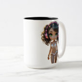 12Aドルズby: Svace – シリーズ01 ツートーンマグカップ (正面右)