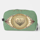 12th/30thパールアニバーサリープリントカットソーバッグ ドップキット (正面)