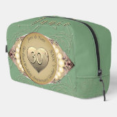 12th/30thパールアニバーサリープリントカットソーバッグ ドップキット (右コーナー)