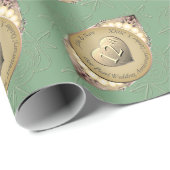 12th & 30th真珠周年記念ラッピング紙 ラッピングペーパー (ロールコーナー)