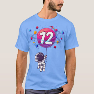 12th Birthday 12 Years Old Birthday Boy Gift Astro Tシャツ