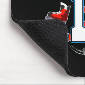 12th Birthday Boy Ice Hockey Theme 12 Year Old Par マウスパッド (コーナー)