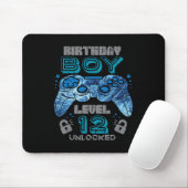 12th Birthday Gamer Level 12 Unlocked Video Gaming マウスパッド (マウス)