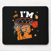 12th Birthday Sketll Boy Twelve Years 12 Yr Old Bd マウスパッド (正面)