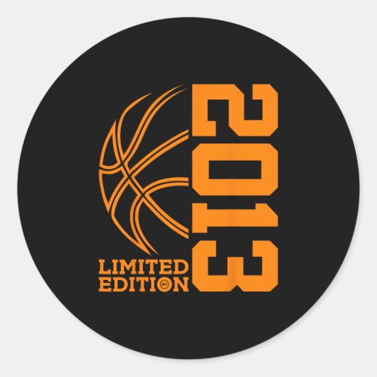 12th Birthday Sketll Limited Edition 2013 ラウンドシール (正面)