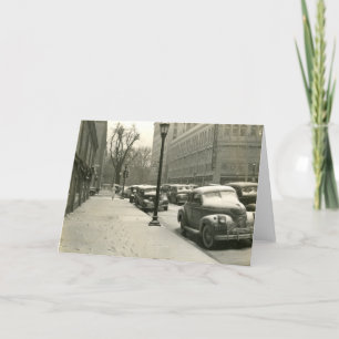 12th & K通り、サクラメント、CA、1942カード カード