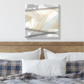 12x12インチSandy Tornado Trend抽象芸術アートベージュ キャンバスプリント (インサイチュ (寝室))