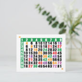 12x12行列 ポストカード (スタンド正面)