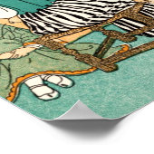 12x16ヴィンテージ子どもイラストレーションポスター ポスター (角)