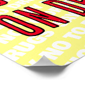 12x18大切の薬で人生は無駄すぎる ポスター (角)