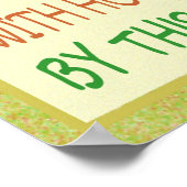 12x36ポスター – キッチンデコール ポスター (角)