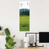 12x36モースのポスター紙(マット) ポスター (ホームオフィス)