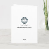 13おもしろい番目の誕生日グリーティングカード カード (裏面)