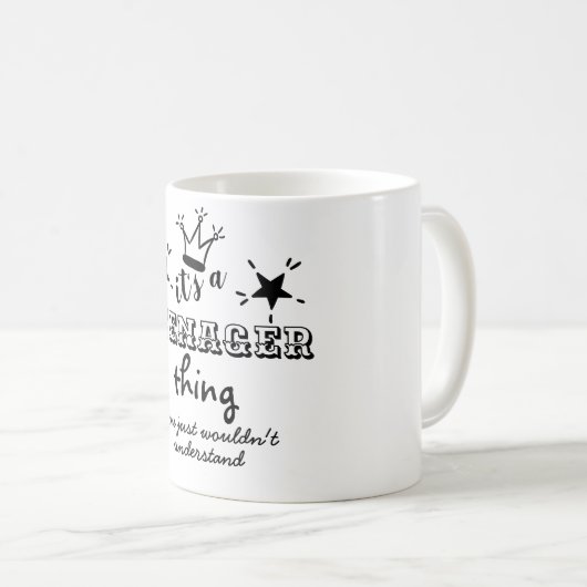 13おもしろい誕生日A10代の若者Im10代の コーヒーマグカップ (正面右)