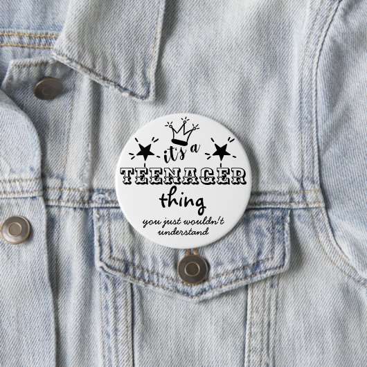 13おもしろい誕生日A10代の若者Im10代の 缶バッジ (インサイチュ)