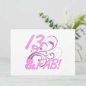 13と素晴らしい誕生日 カード (スタンド正面)