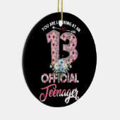 13の公式10代の若者フローラ セラミックオーナメント (右)