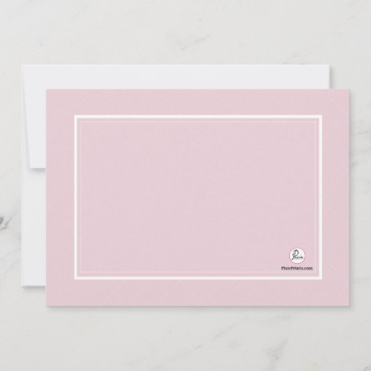 13の写真のコラージュの縦の写真の招待状 招待状 (裏面)