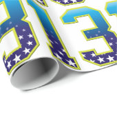 13の年齢の星 ラッピングペーパー (ロールコーナー)