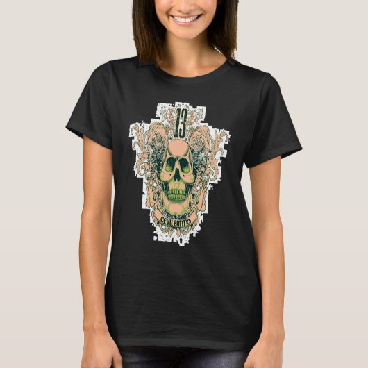 13の悪霊 Tシャツ (正面)