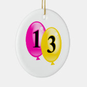 13の気球 セラミックオーナメント (右)