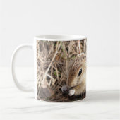 13は地上リスを並べました コーヒーマグカップ (左)