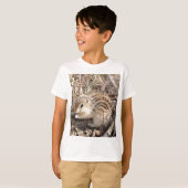 13は地上リスを並べました Tシャツ (正面フル)