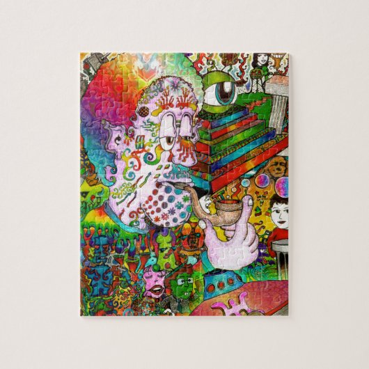 13をこつ考えて下さい ジグソーパズル (縦)