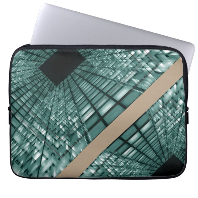 13インチの防水ネオプレンのラップトップスリーブ ラップトップスリーブ (正面)