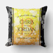 13エレガントthシトリ結婚ン記念日 クッション (正面)