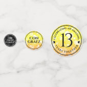 13エレガントthシトリ結婚ン記念日 コンフェッティ (正面)