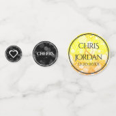 13エレガントthシトリ結婚ン記念日 コンフェッティ (裏面)