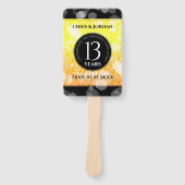 13エレガントthシトリ結婚ン記念日 ハンドファン (正面)