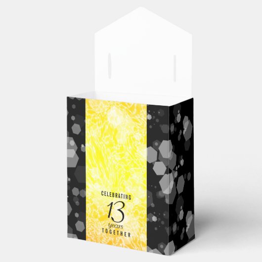 13エレガントthシトリ結婚ン記念日 フェイバーボックス (オープン)