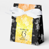 13エレガントthシトリ結婚ン記念日 フェイバーボックス (正面サイド)