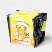 13エレガントthシトリ結婚ン記念日 フェイバーボックス (裏面サイド)