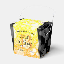 13エレガントthシトリ結婚ン記念日 フェイバーボックス