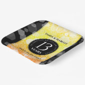 13エレガントthシトリ結婚ン記念日 ペーパープレート (傾斜あり)